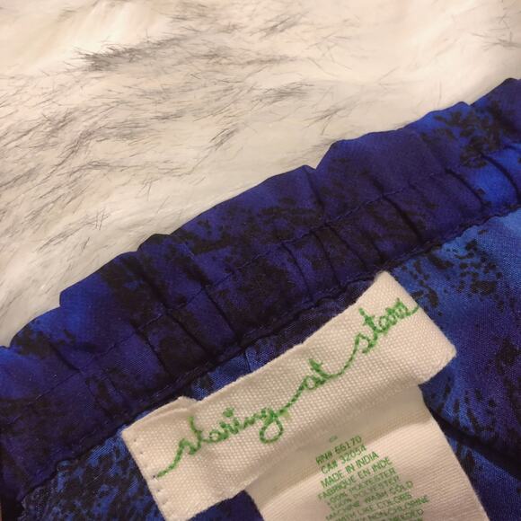 Urban Outfitters Staring at Stars sleeveless strapless purple blue tie dye dress - Picture 7 of 8